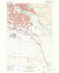 Boise South 1972 topographic map thumbnail