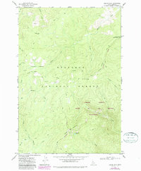 Boston Mountain 1977 topographic map thumbnail