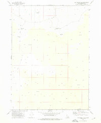 Bottleneck Lake 1972 topographic map thumbnail