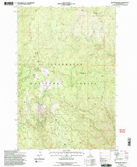 Boundary Peak 1994 topographic map thumbnail