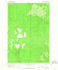 Boundary Peak 1966 topographic map thumbnail