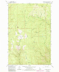 Boundary Peak 1966 topographic map thumbnail
