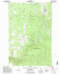 Bovill 1994 topographic map thumbnail