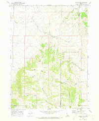 Bradley Mtn topographic map thumbnail