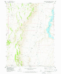 Browns Bench South 1977 topographic map thumbnail