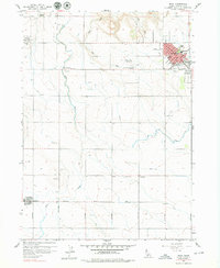 Buhl 1958 topographic map thumbnail