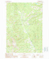 Burgdorf 1989 topographic map thumbnail