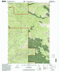 Burke 1996 topographic map thumbnail