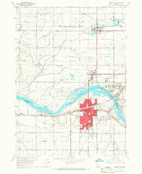 Burley SE topographic map thumbnail