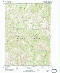 Buttercup Mtn topographic map thumbnail