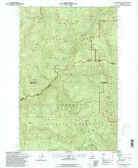 Buzzard Roost 1994 topographic map thumbnail