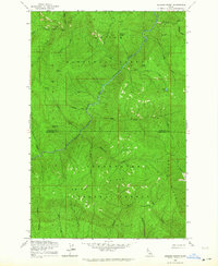 Buzzard Roost 1963 topographic map thumbnail