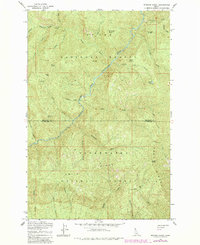 Buzzard Roost 1963 topographic map thumbnail