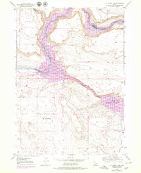 C.J. Strike Dam 1946 topographic map thumbnail