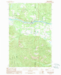 Cabinet 1989 topographic map thumbnail