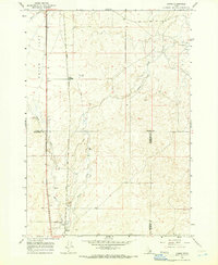 Camas 1964 topographic map thumbnail