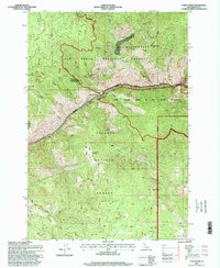 Carey Dome 1995 topographic map thumbnail