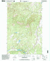 Careywood 1996 topographic map thumbnail