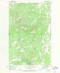 Careywood 1968 topographic map thumbnail