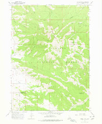 Caribou mtn topographic map thumbnail