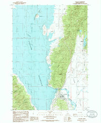 Cascade 1985 topographic map thumbnail