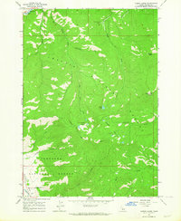 Casino Lakes 1963 topographic map thumbnail