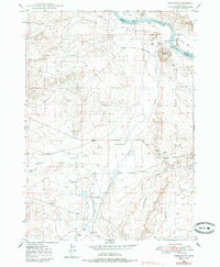 Castle Butte 1948 topographic map thumbnail