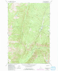 Cedar Ridge 1966 topographic map thumbnail