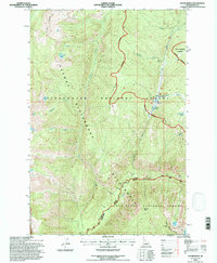 Cedar Ridge 1994 topographic map thumbnail