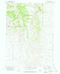 Cedarhill 1973 topographic map thumbnail