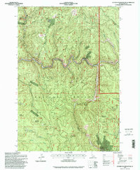 Center Star Mountain 1995 topographic map thumbnail