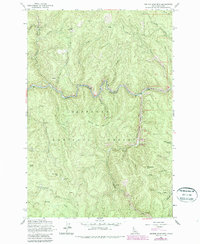 Center Star Mtn topographic map thumbnail