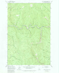Center Star Mtn 1962 topographic map thumbnail