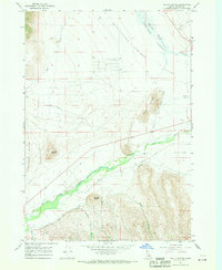 Chilly Buttes 1967 topographic map thumbnail