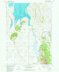 China Hat 1981 topographic map thumbnail