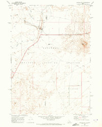 Circular Butte 1969 topographic map thumbnail