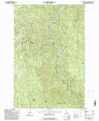Clarke Mountain 1994 topographic map thumbnail