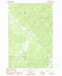 Clarkia 1990 topographic map thumbnail