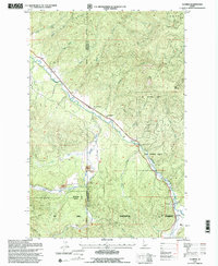 Clarkia 1995 topographic map thumbnail
