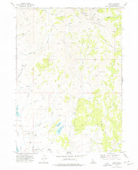 Cliffs 1973 topographic map thumbnail
