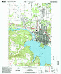 Coeur D'Alene 1996 topographic map thumbnail