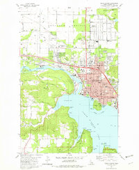 Coeur D'Alene 1981 topographic map thumbnail
