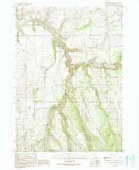 Combination Ridge 1990 topographic map thumbnail