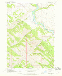 Conant Valley 1966 topographic map thumbnail