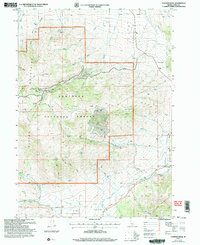 Connor Ridge 2001 topographic map thumbnail