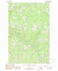 Conrad Peak 1988 topographic map thumbnail