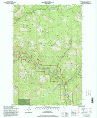 Conrad Peak 1995 topographic map thumbnail