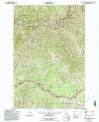 Coolwater Mountain 1994 topographic map thumbnail