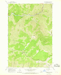 Coolwater Mtn topographic map thumbnail