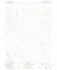 Coonskin Butte 1979 topographic map thumbnail